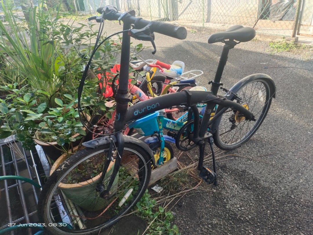 Folding Bike Durban 24inch Sports Equipment Bicycles Parts
