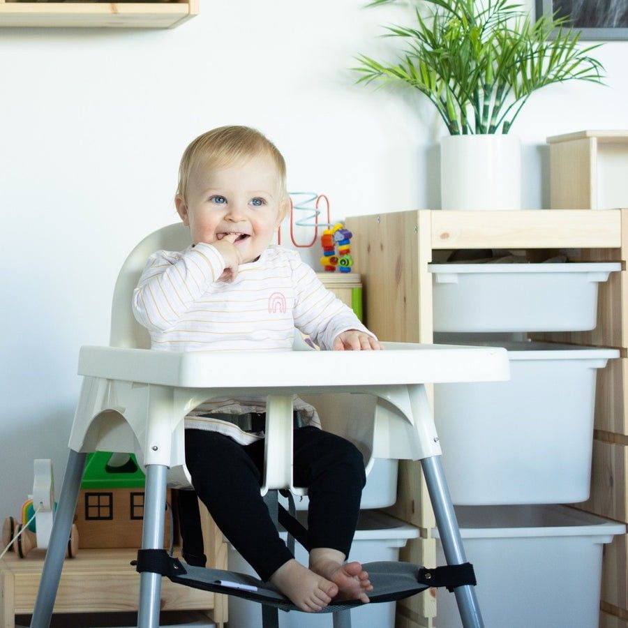Self Pickup only Footsi High Chair Footrest Grey Babies