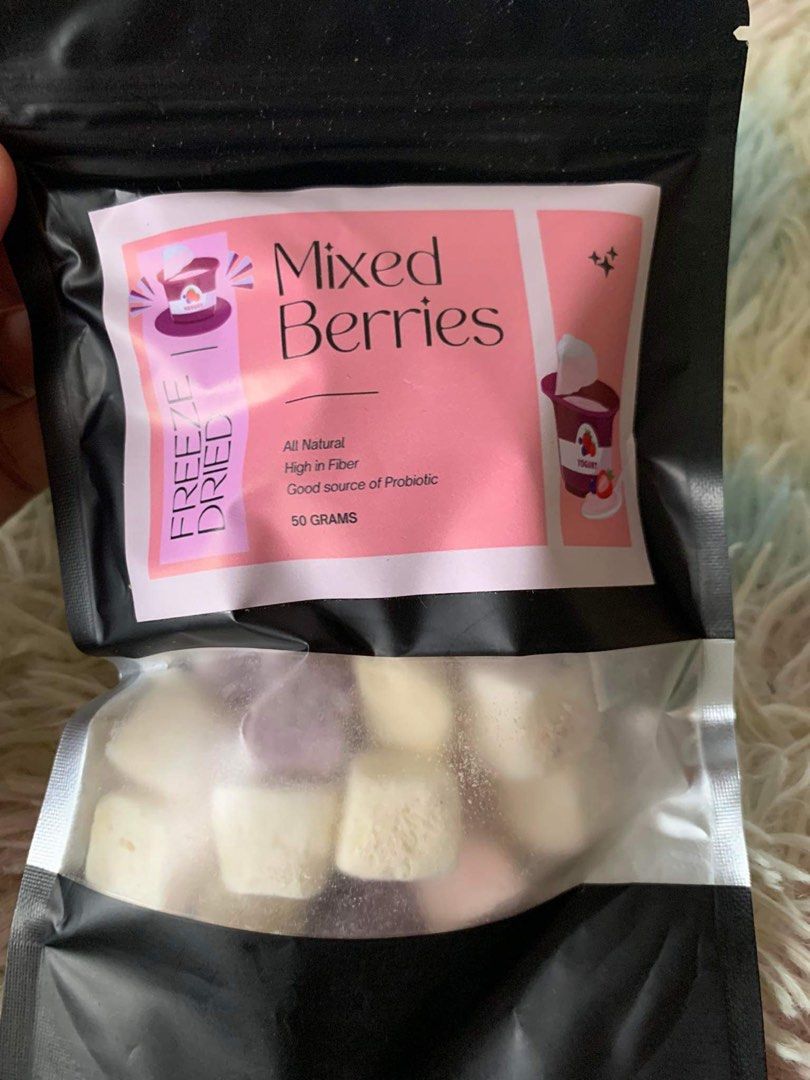 Freeze Dried Mixed Berries /130 pesos, Food & Drinks, Packaged