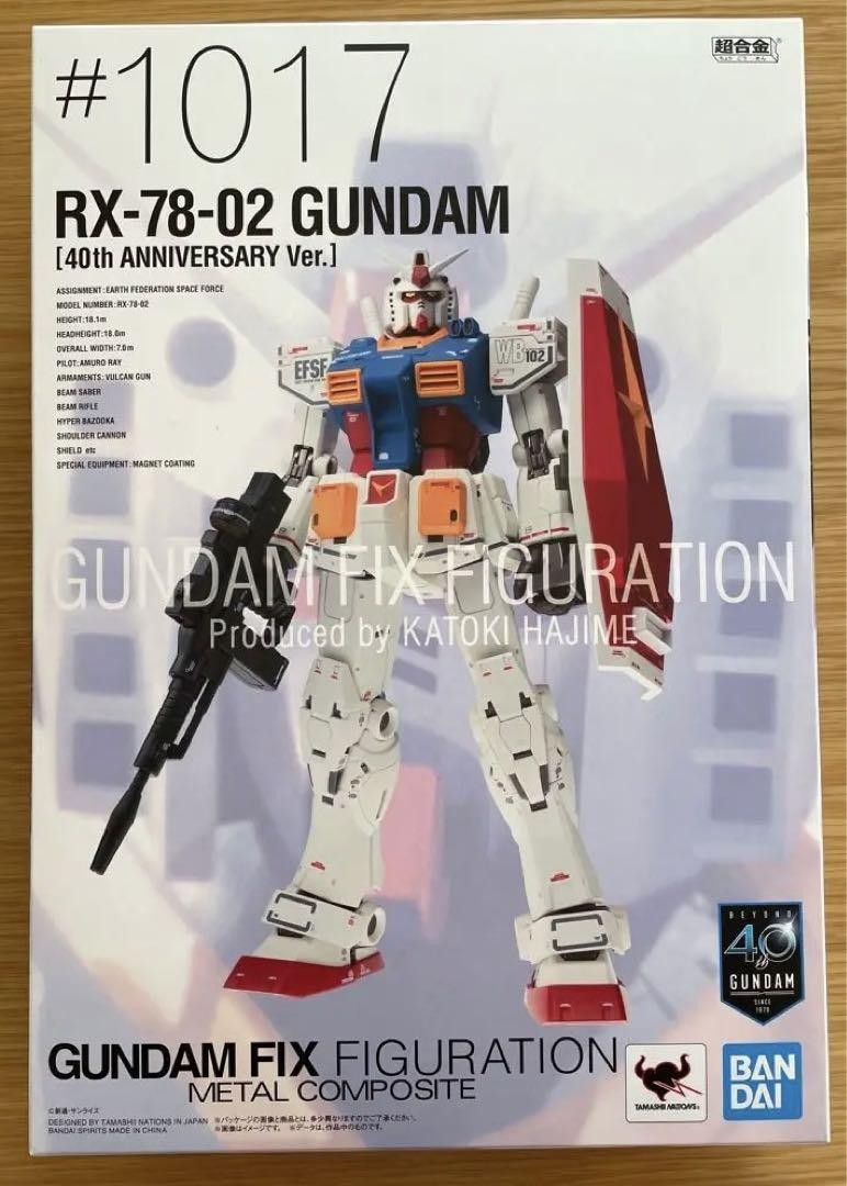 GFFMC FIX 1017 RX-78-02 40th Anniversary gundam fix figuration 