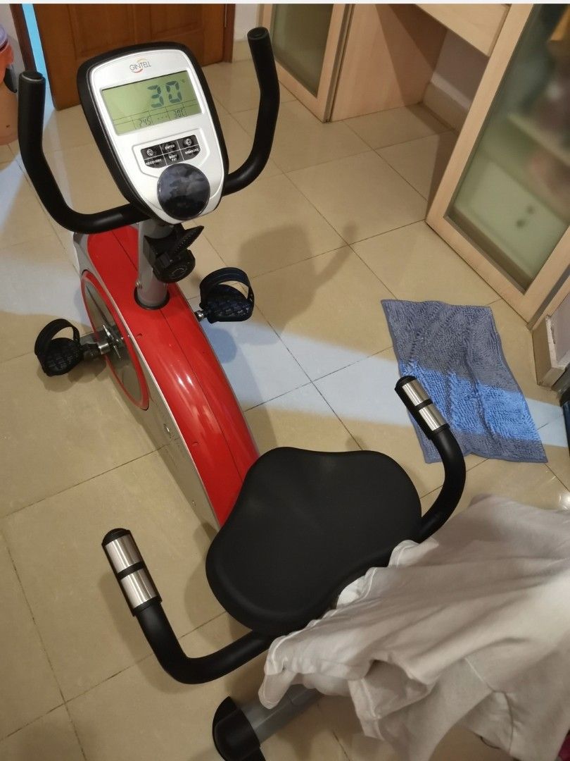 Gintell recumbent bike manual sales