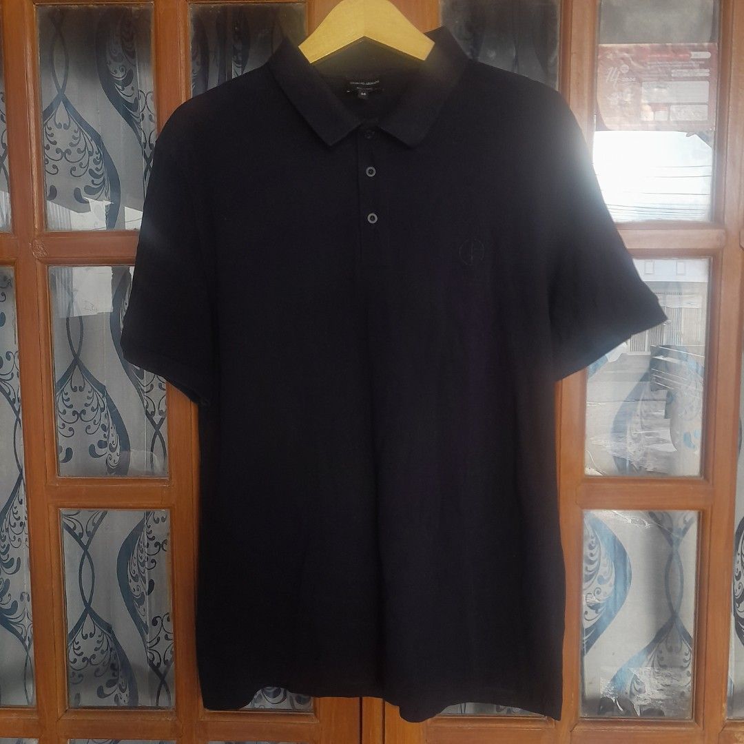 Giorgio Armani Embroidered Polo Shirt