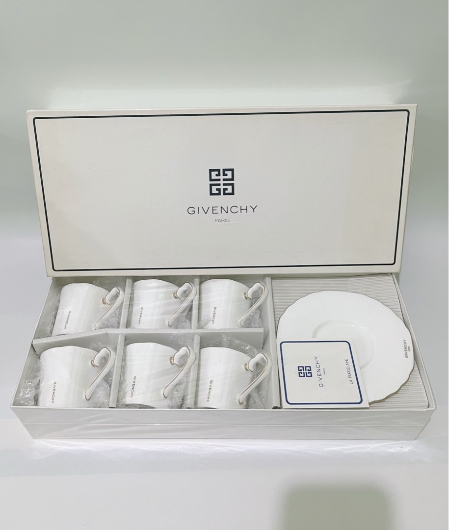 Givenchy Cup and Saucer Set on Carousell