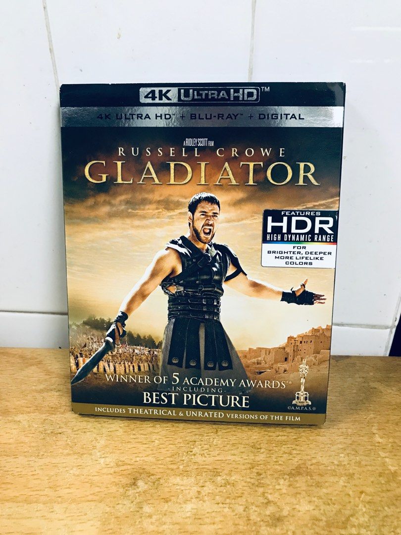 Gladiator – Steelbook (4K UHD Blu-ray Review) at Why So Blu?
