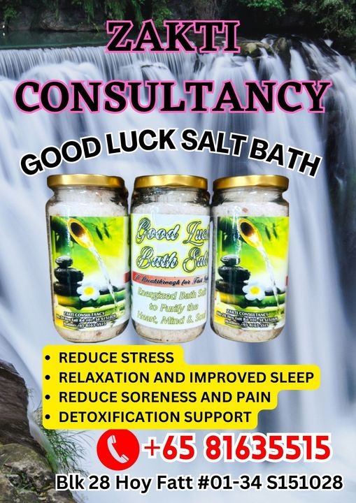 GOOD LUCK SALT BATH, Hobbies & Toys, Memorabilia & Collectibles, Religious Items on Carousell