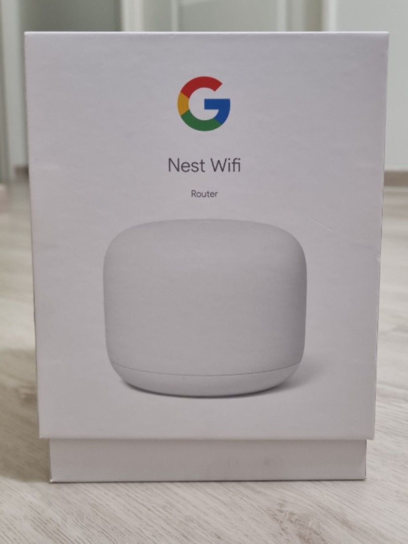 Google NEST WiFi Router (Model H2D) including original Google charger