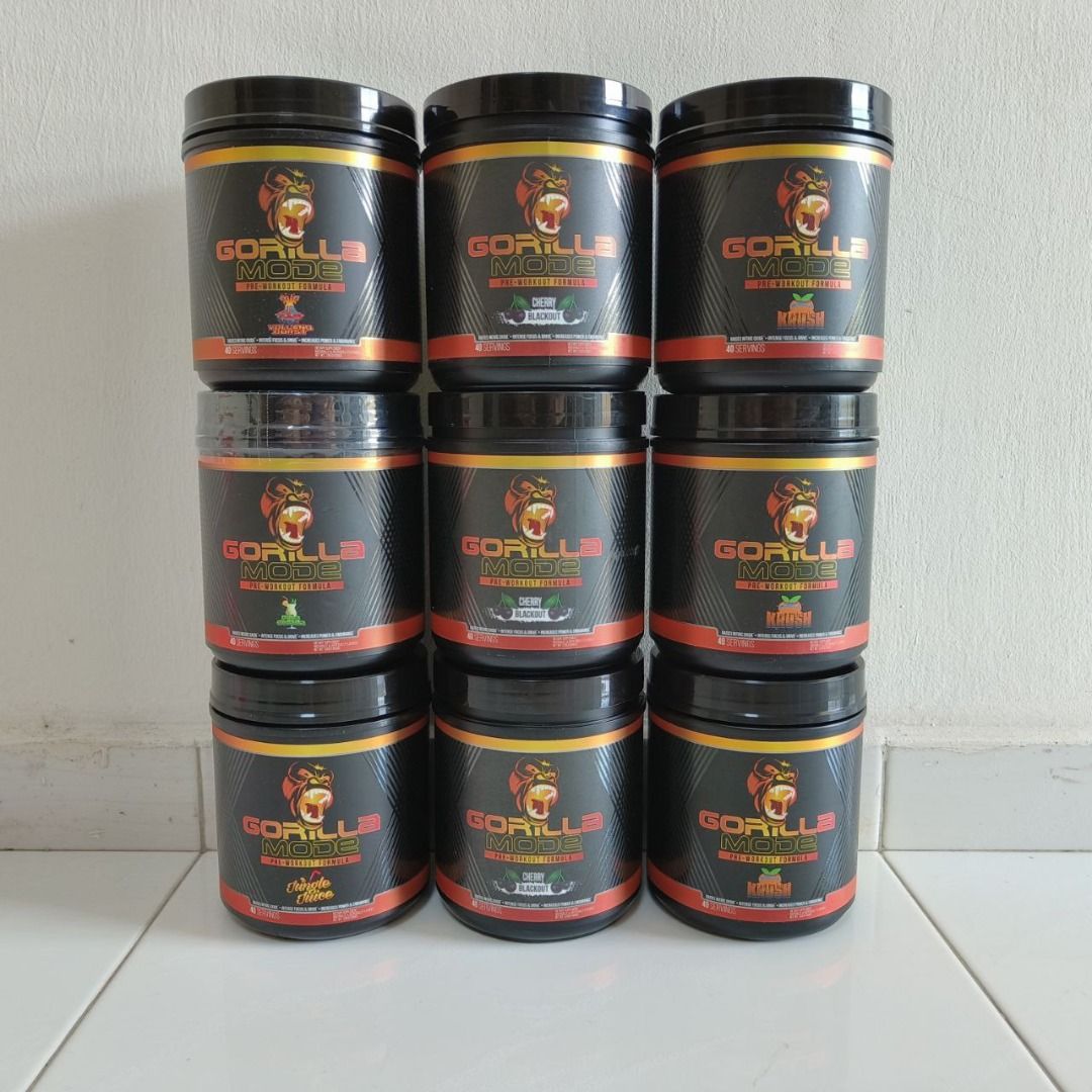 Gorilla Mode Pre Workout Gorilla Mind Dream Gorilla Mode