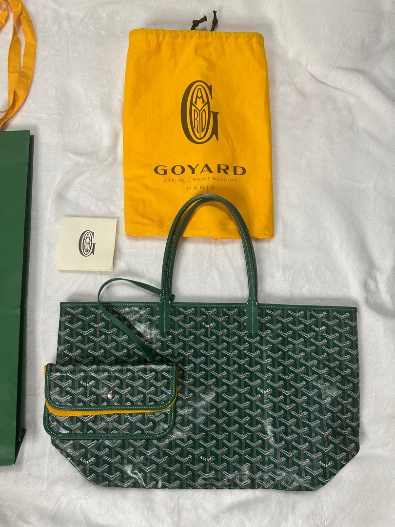 Goyard St. Louis GM size Green, Women's Fashion, Bags & Wallets, Tote Bags  on Carousell