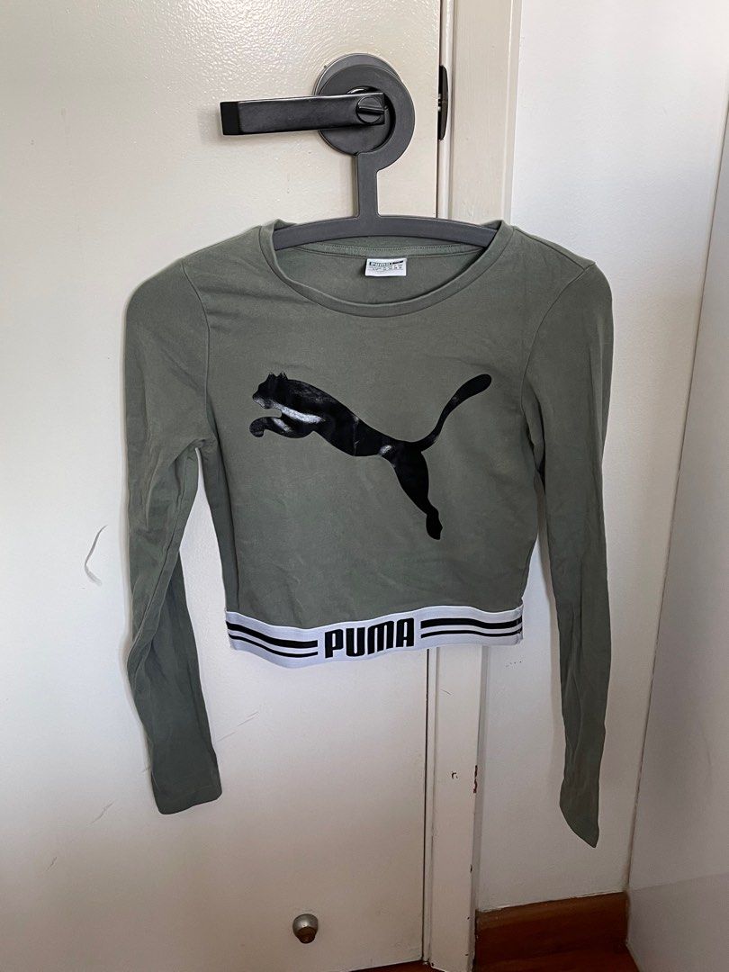 Puma green best sale top