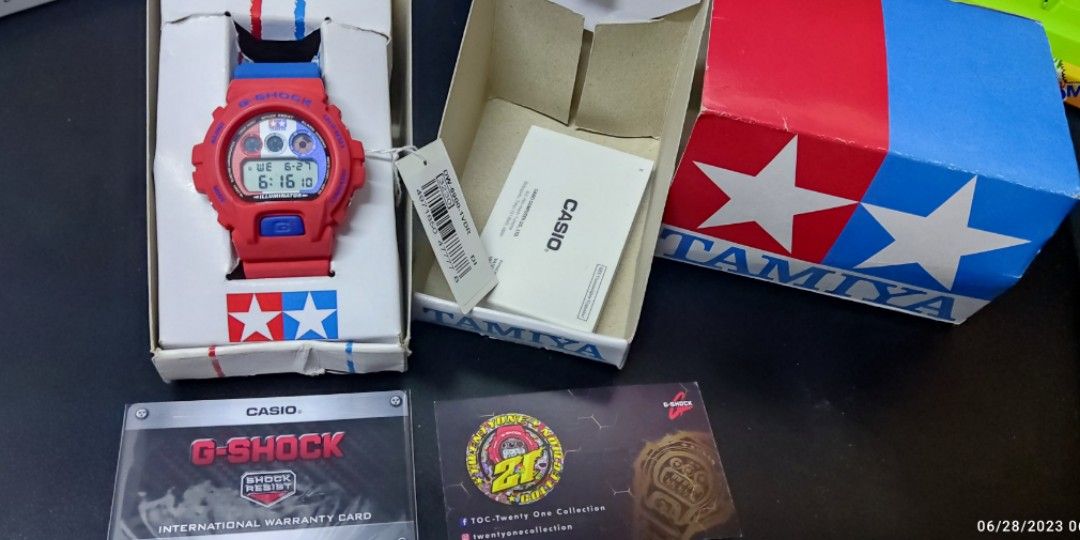 Gshock Dw 6900 1vdr Tamiya edition original