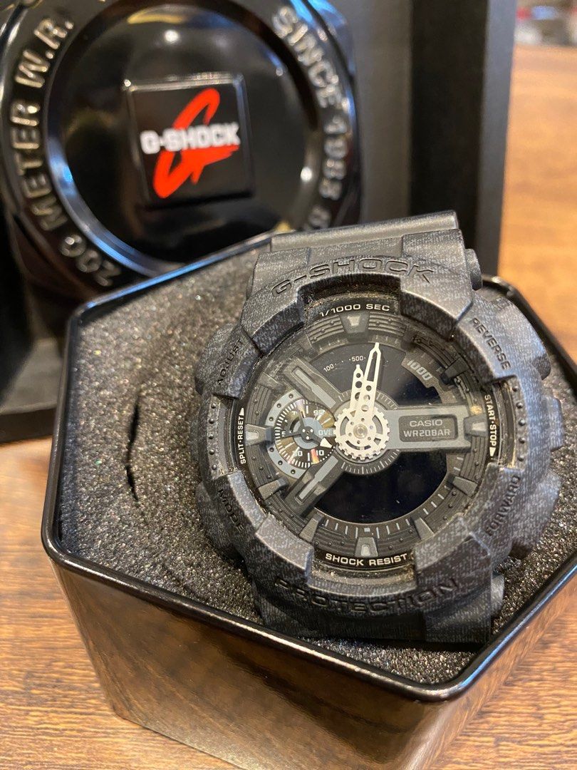 G-Shock GA-110 (Category: Men's Watches) located in Quezon City. Submitted by Locker101 (Listing ID 1239863028, Image 2). Description: Barely Used GShock GA110 With Box .
