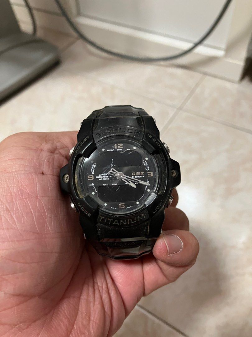 G shock shop total black