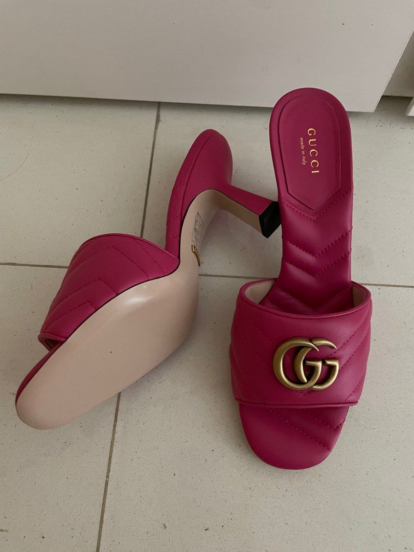 marmont gucci heels
