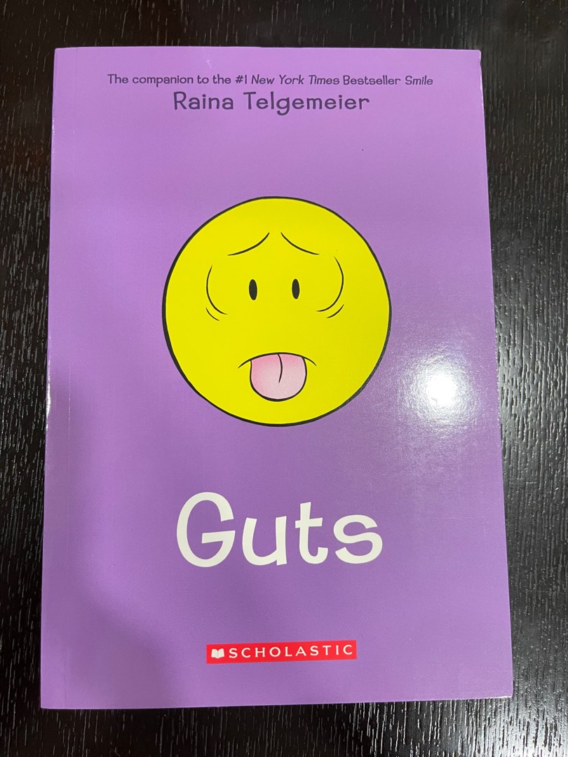 Guts by Raina Telgemeier, Hobbies & Toys, Books & Magazines, Children's