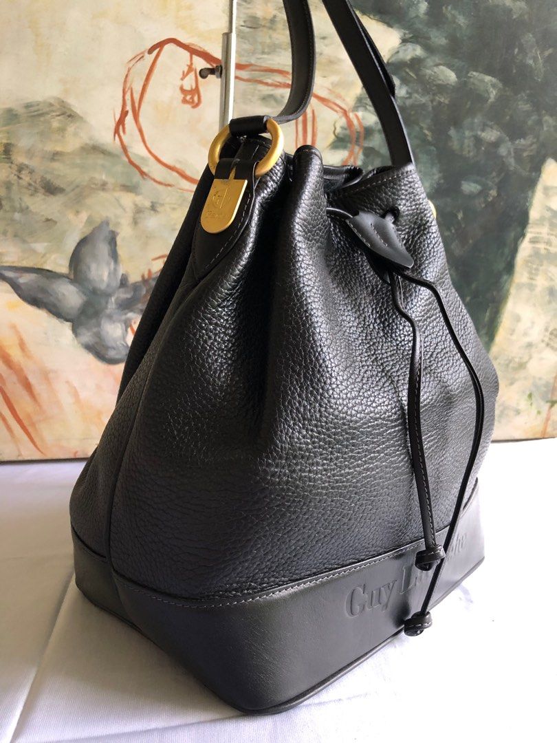 Guy Laroche vintage bucket bag, Luxury, Bags & Wallets on Carousell