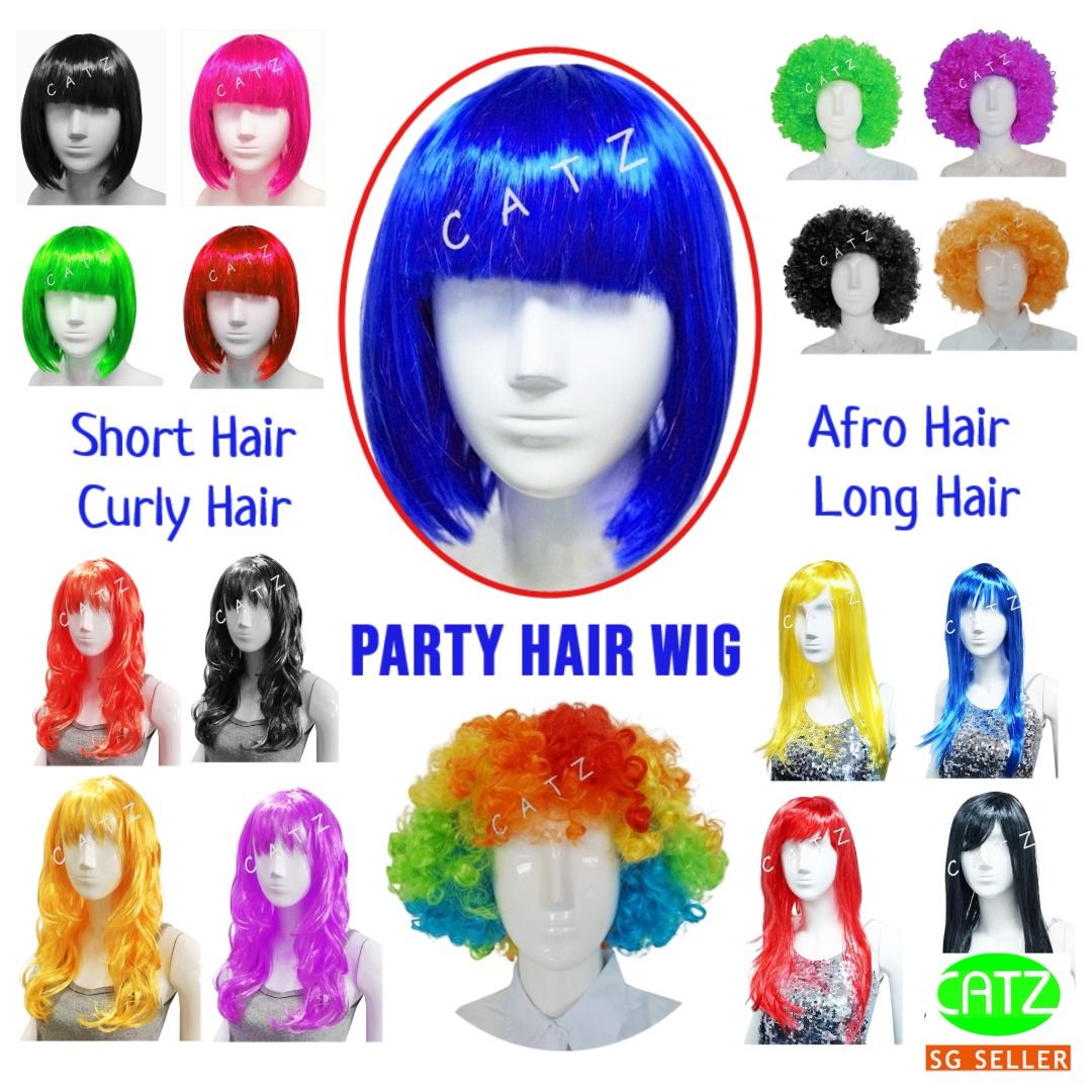 Hair wig party cheap