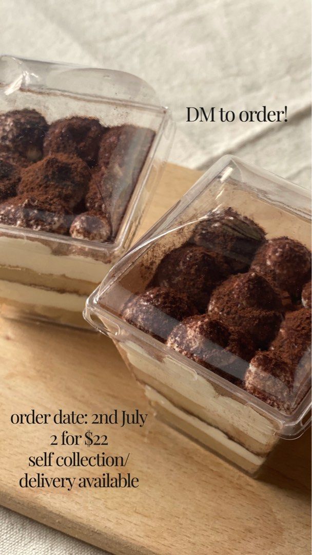 Halal tiramisu burnt cheesecake, Food & Drinks, Homemade Bakes on Carousell