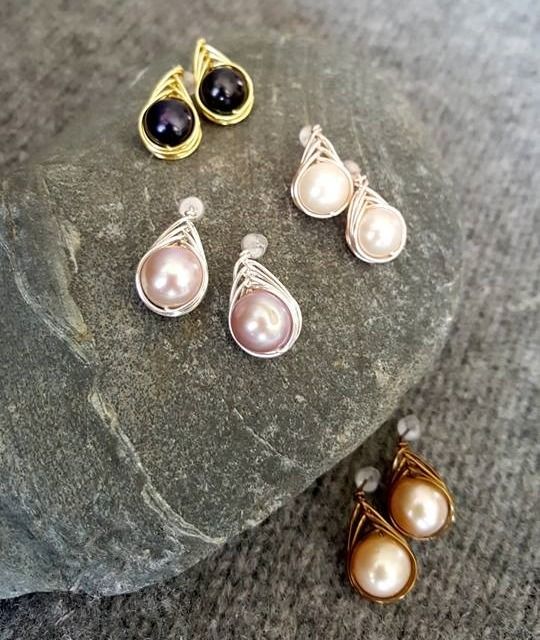 Genuine new arrivals pearl earrings