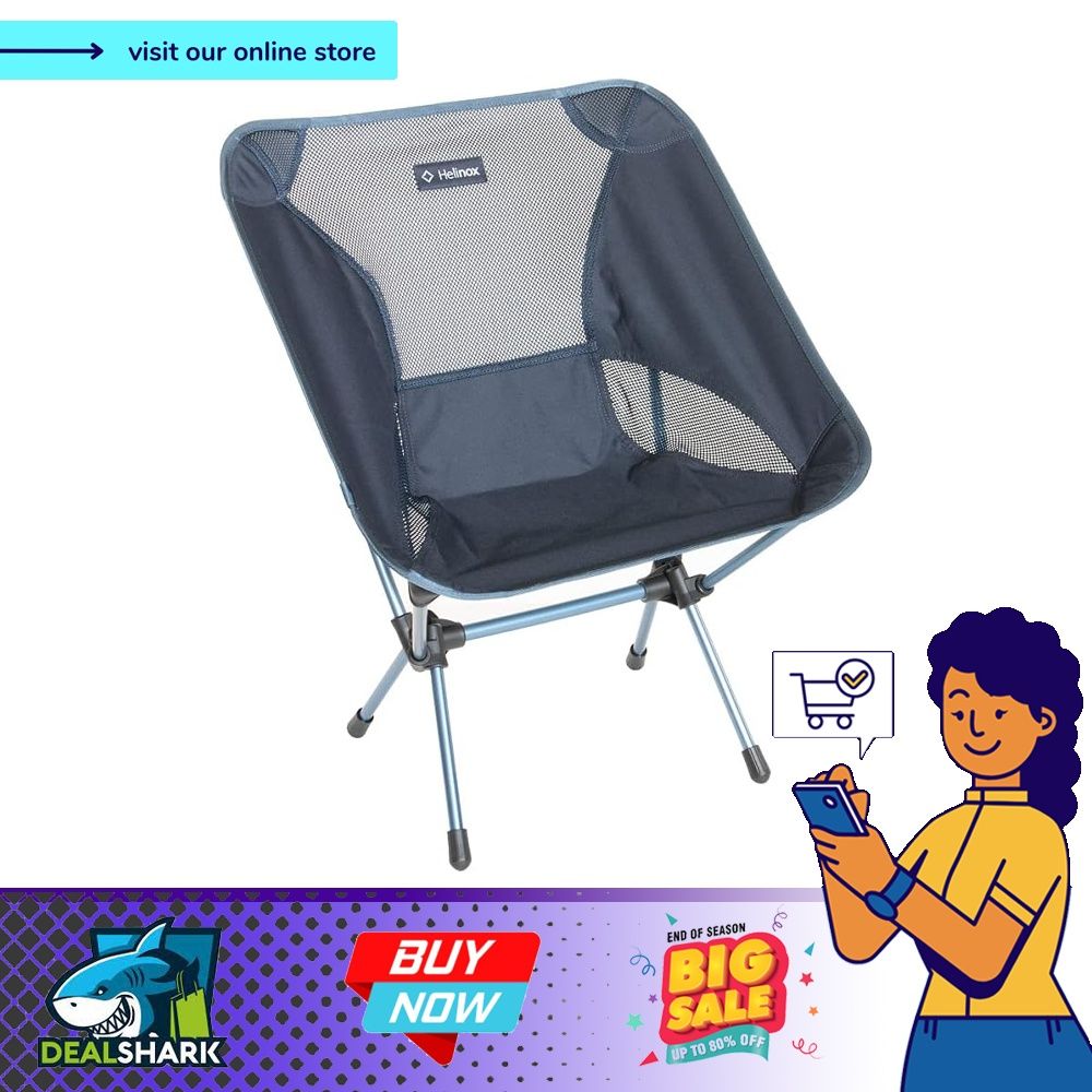 sg stock Helinox Chair One 182221 Outdoor Chair Dark Navy dark navy Chair One Single Item