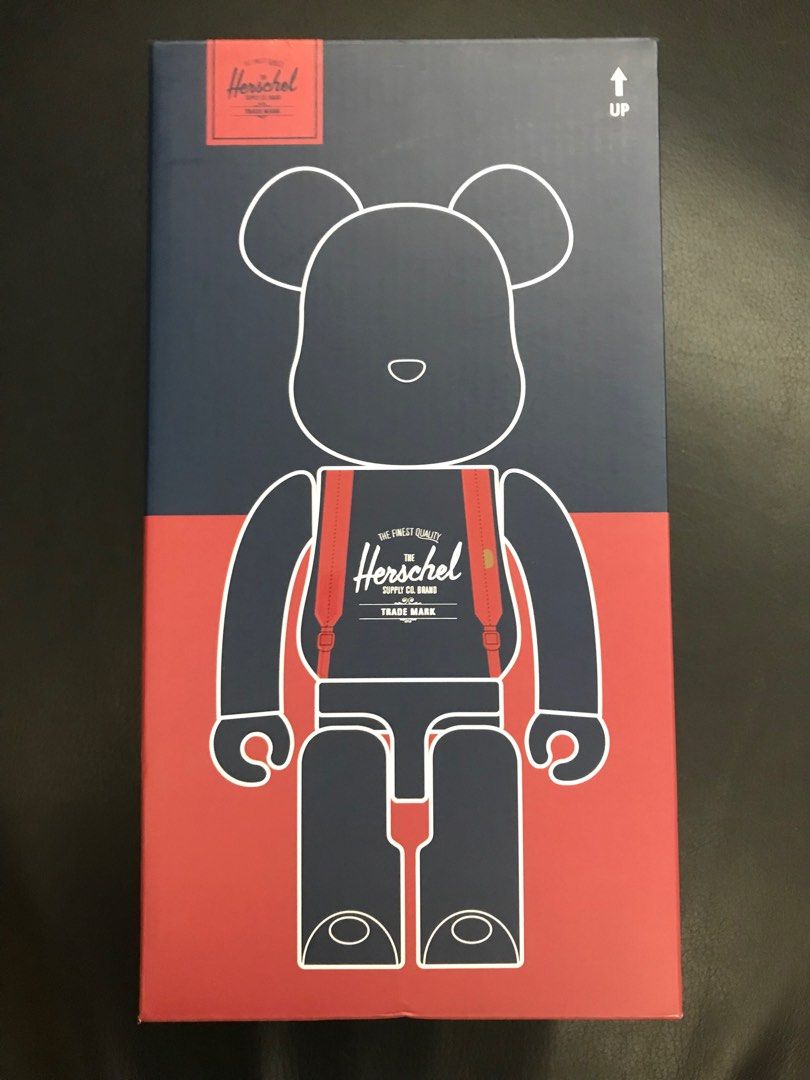 MEDICOM TOY - Herschel Supply × BE@RBRICK 400% Herschel Supply 400% Bearbrick by Medicom Toy - Mindzai Toy Shop