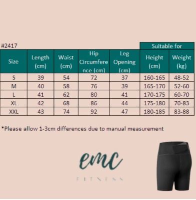 High Waist Yoga Pants with back pockets/ Cycling pants/ Short tights/ Gym  pants for Ladies/ EMC Biker Shorts DL0634, Women's Fashion, Activewear on  Carousell