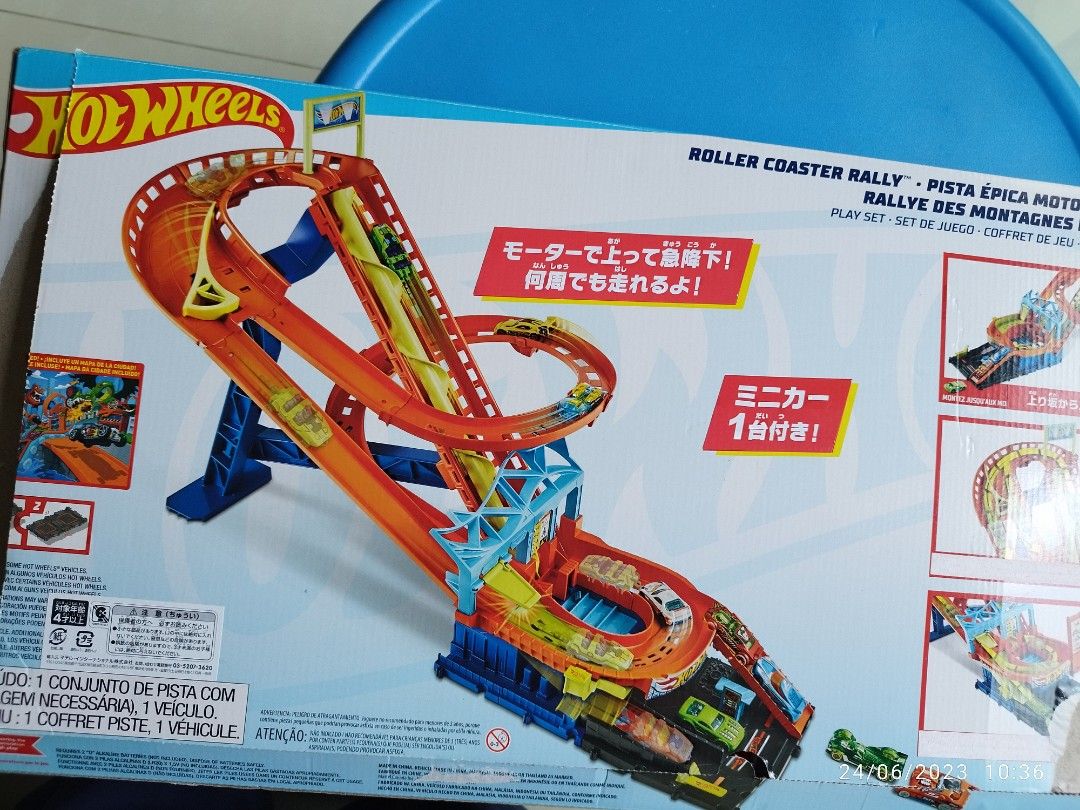 Hot Wheels Motorised Roller Coaster Set, Hobbies & Toys, Toys & Games