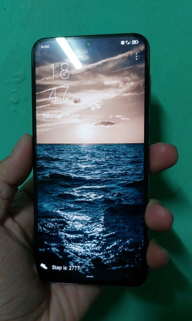 Huawei P50 (Category: Huawei) located in Manila. Submitted by mini_closet_shoppe (Listing ID 1239843935, Image 1). Description: slightly used (almost 3months) we do meet up, unli check no damage, no issue Ram: 8g memory: 125g RFS: Need Fund.
