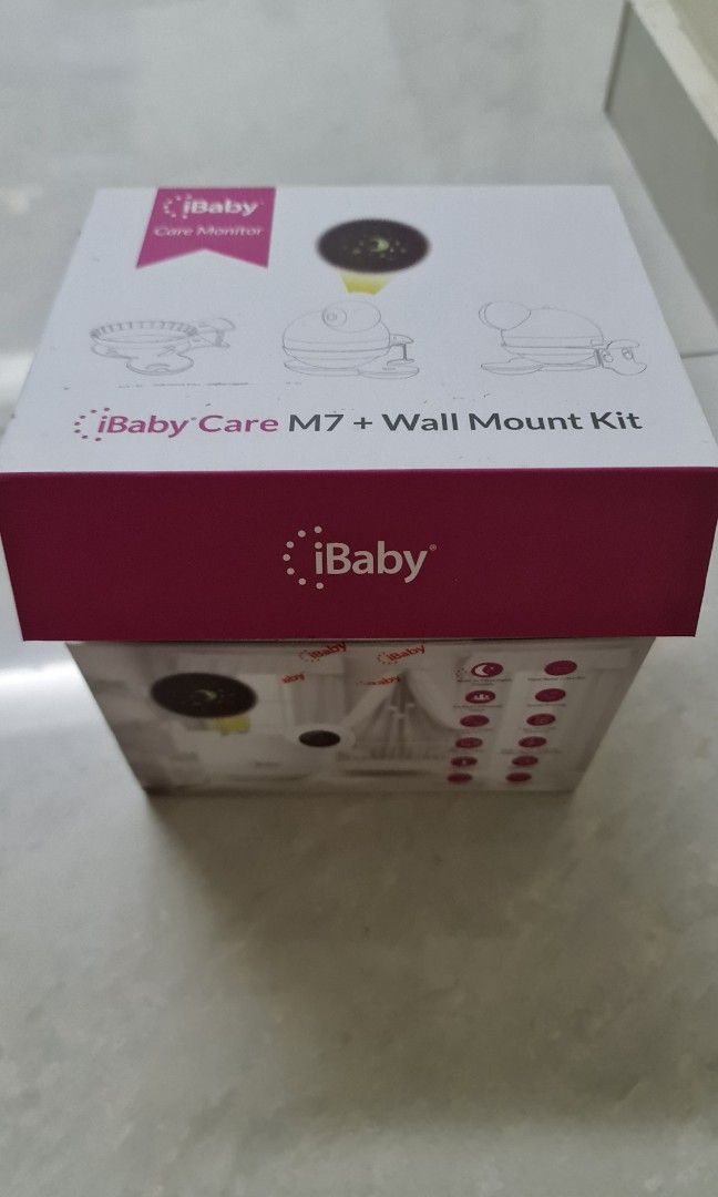 Ibaby care m7 monitor and wall mount kit sales