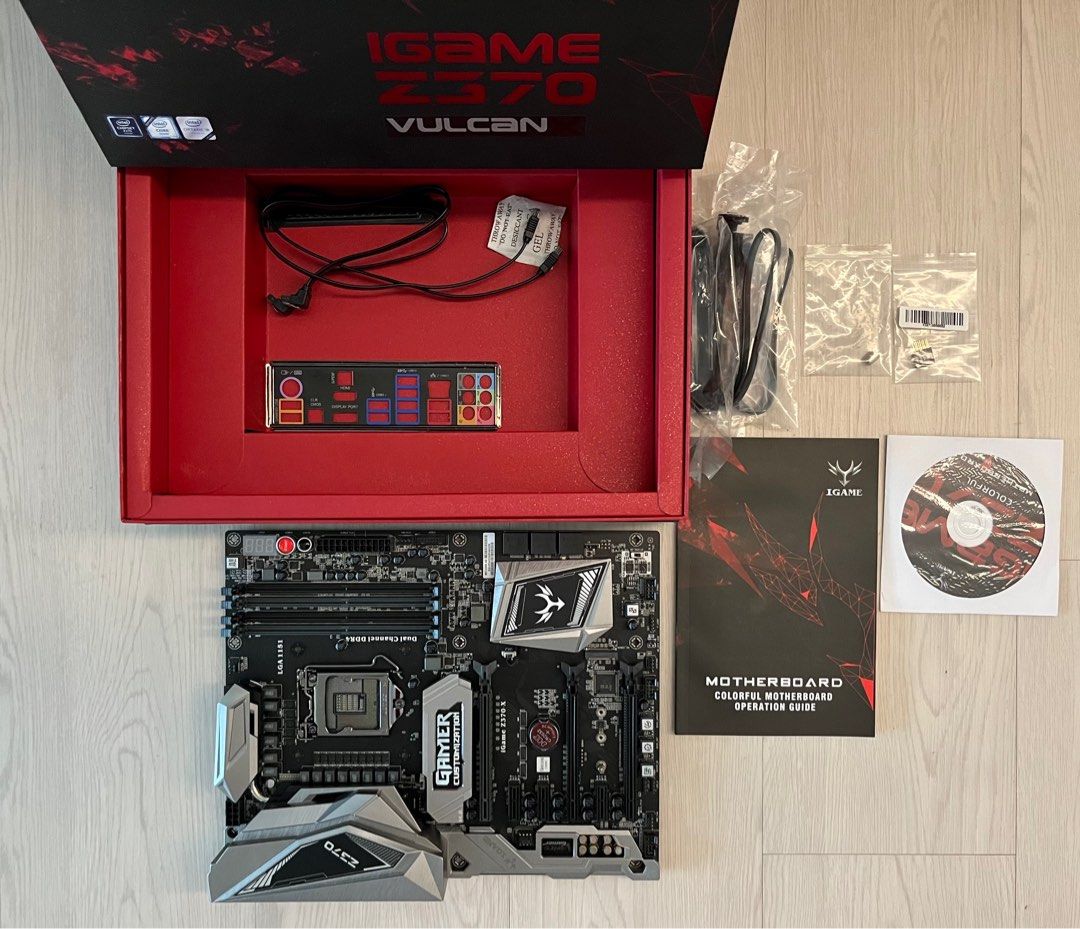 Igame Z370 Vulcan Motherboard Computers And Tech Parts And Accessories Computer Parts On Carousell