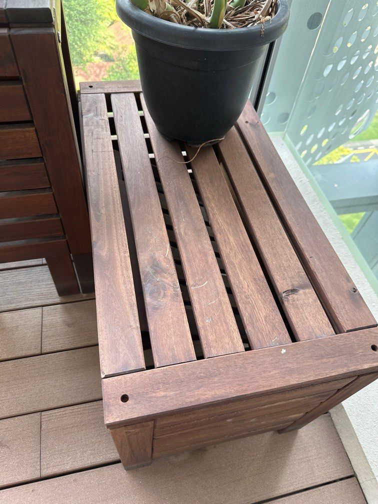 IKEA applaro outdoor dining set used, Furniture & Home Living, Outdoor