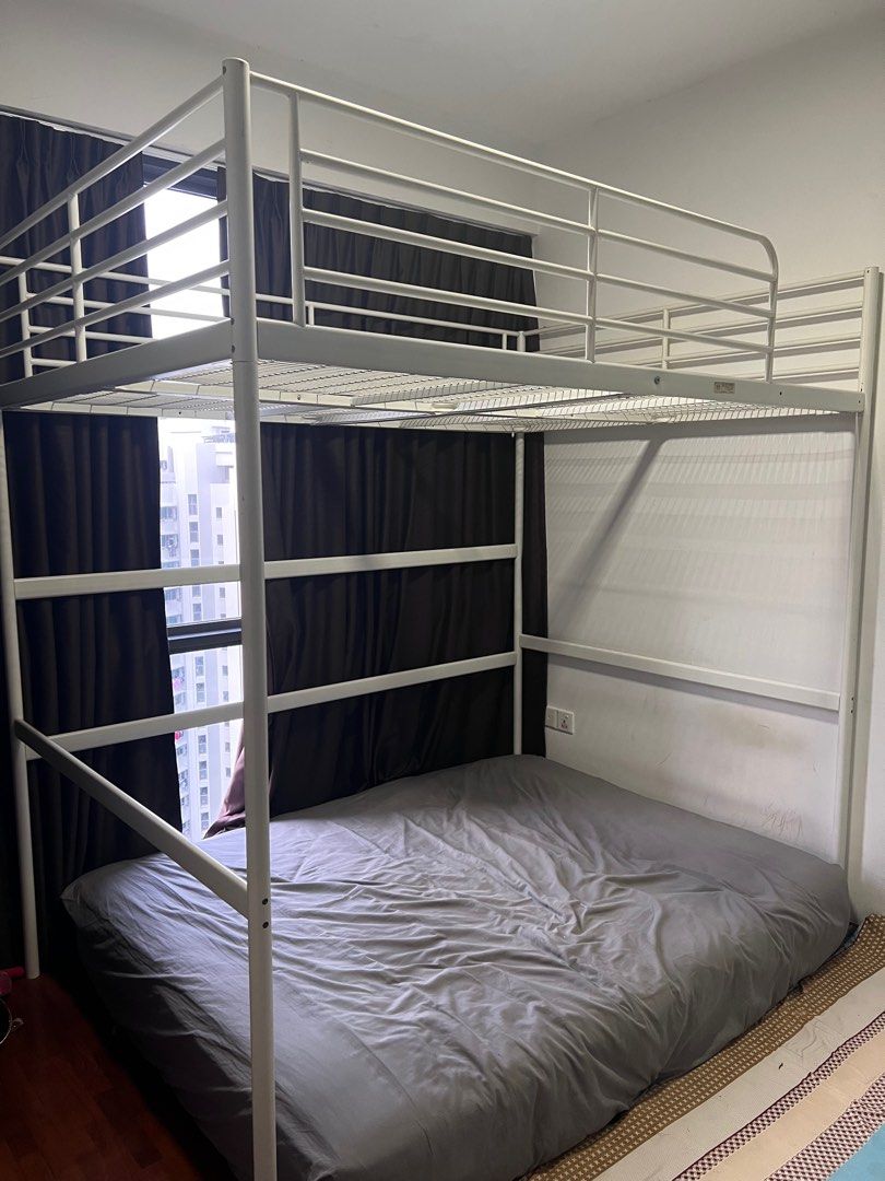 IKEA LOFT BED, TROMSO, DECK BED, Furniture & Home Living, Furniture