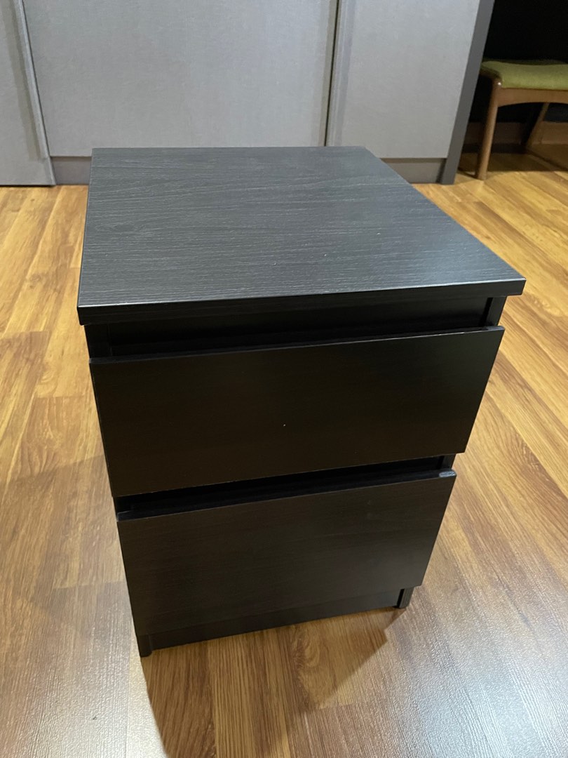IKEA MALM BEDSIDE TABLE (40x55 cm), Furniture & Home Living