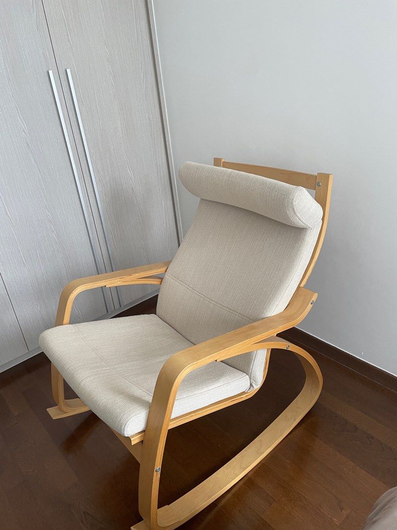 Ikea Poang Chair Furniture Home Living Furniture Chairs on