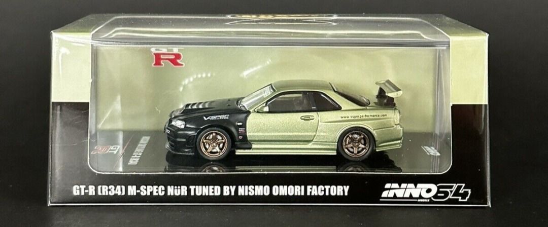 Inno64 - Nissan Skyline GT-R (R34) M-Spec Nür Tuned By Nismo Omori ...