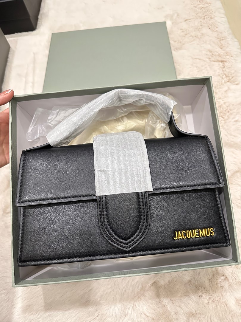 JACQUEMUS Le Porte Azur in Dark Khaki, Luxury, Bags & Wallets on Carousell