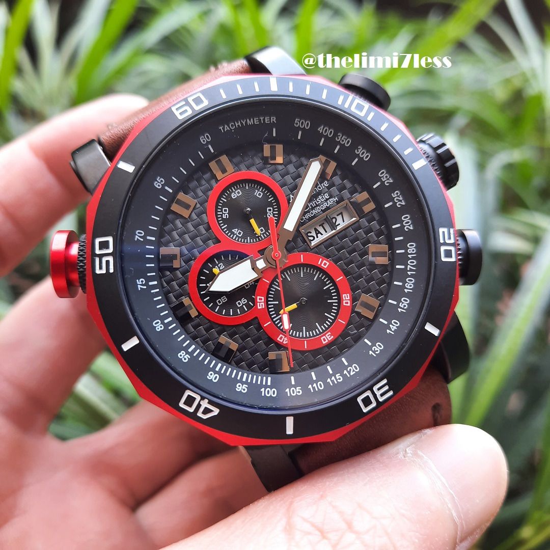 Jam alexandre christie chronograph shop