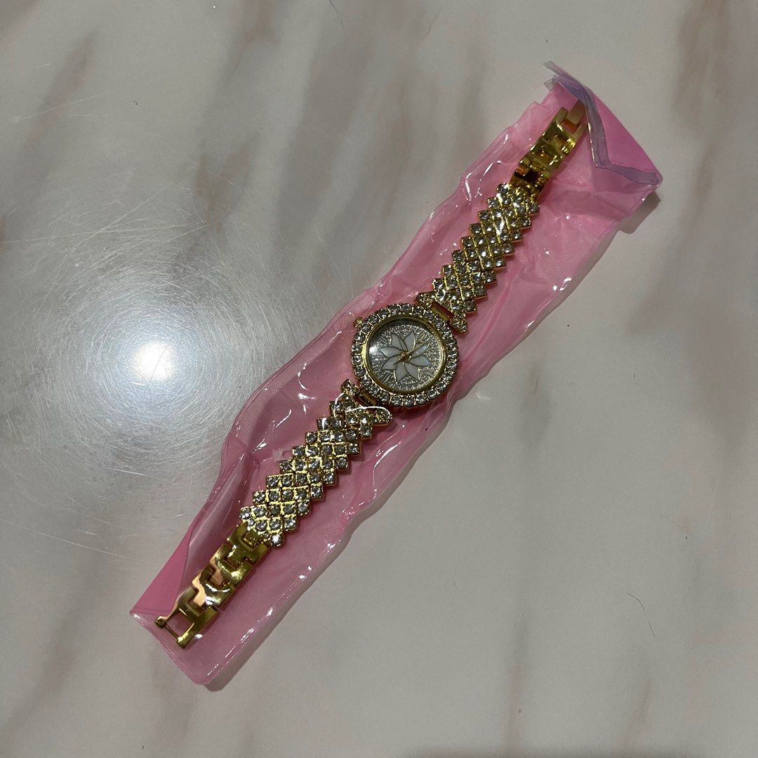 Women's watch no battery on sale