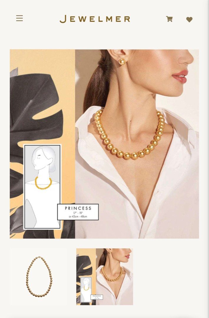 Jewelmer pearl necklace price sale