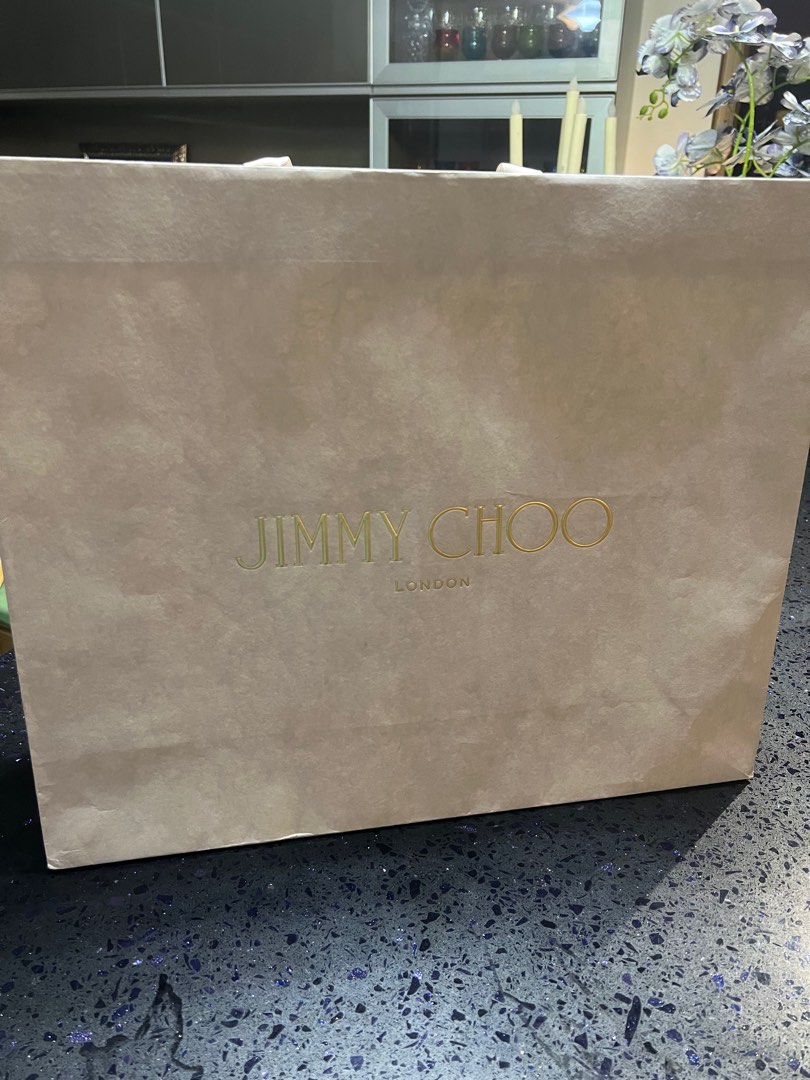 Jimmy choo cheap paper bag