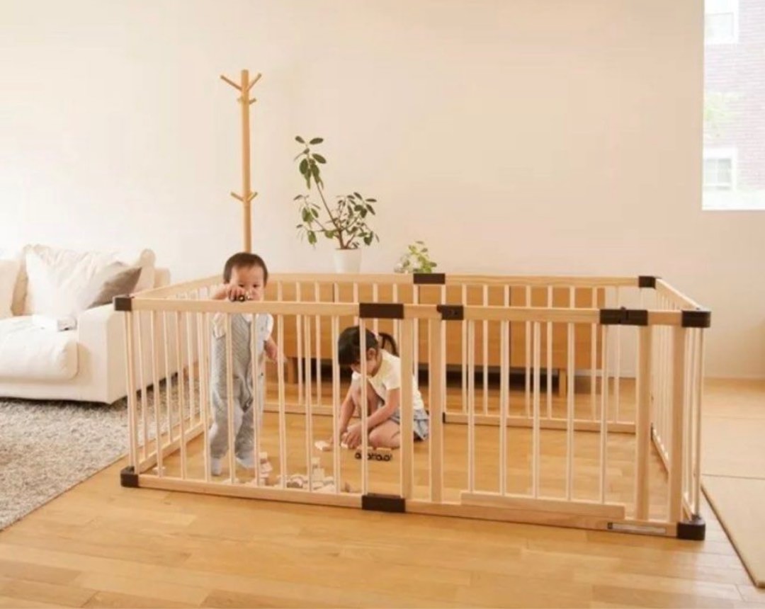 Jolly sales wooden playpen