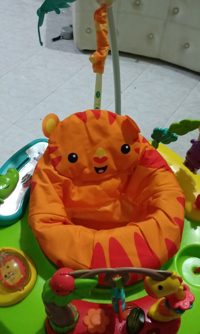 Fisher price jumperoo best sale tiger
