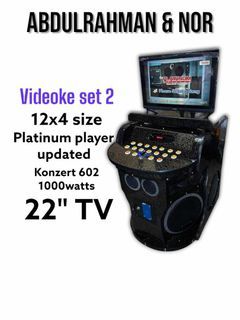 Karaoke Machine 5 peso coin slot Brandnew with 2 months factory defect warranty