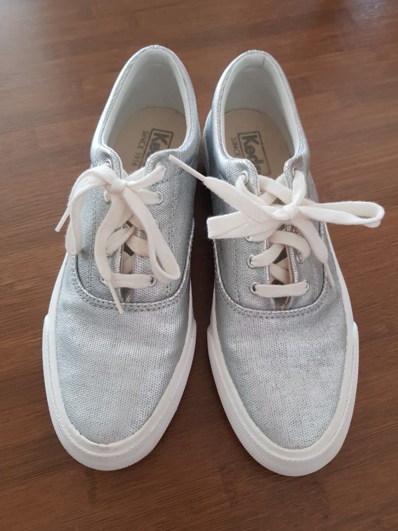Keds metallic sneakers clearance