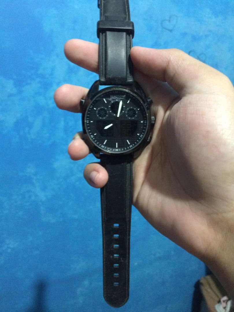 Kenneth cole reaction 2025 watch black