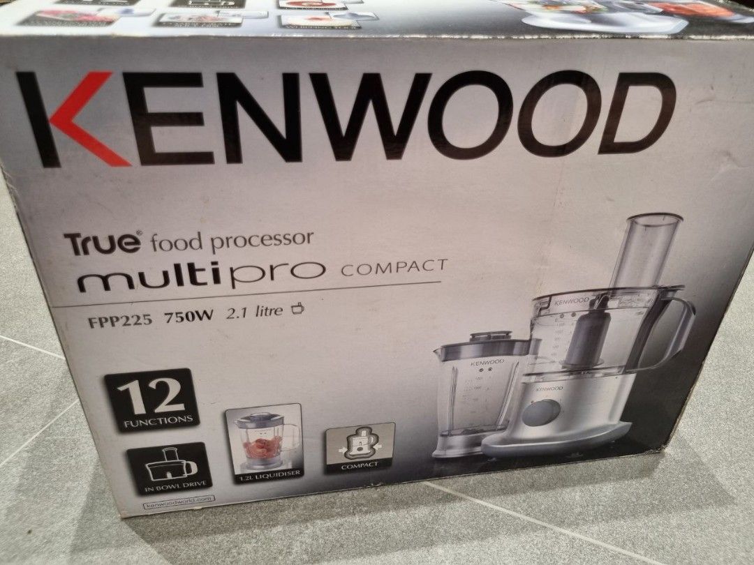 Kenwood Food Processor Multipro Compact, TV & Home Kitchen Juicers, Blenders & Grinders Carousell