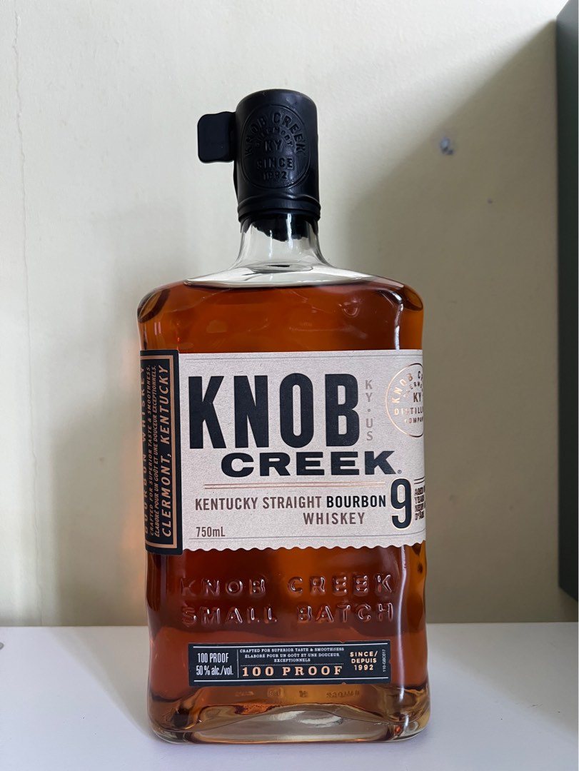 Knob Creek Kentucky Straight Bourbon Whisky, Food & Drinks, Alcoholic