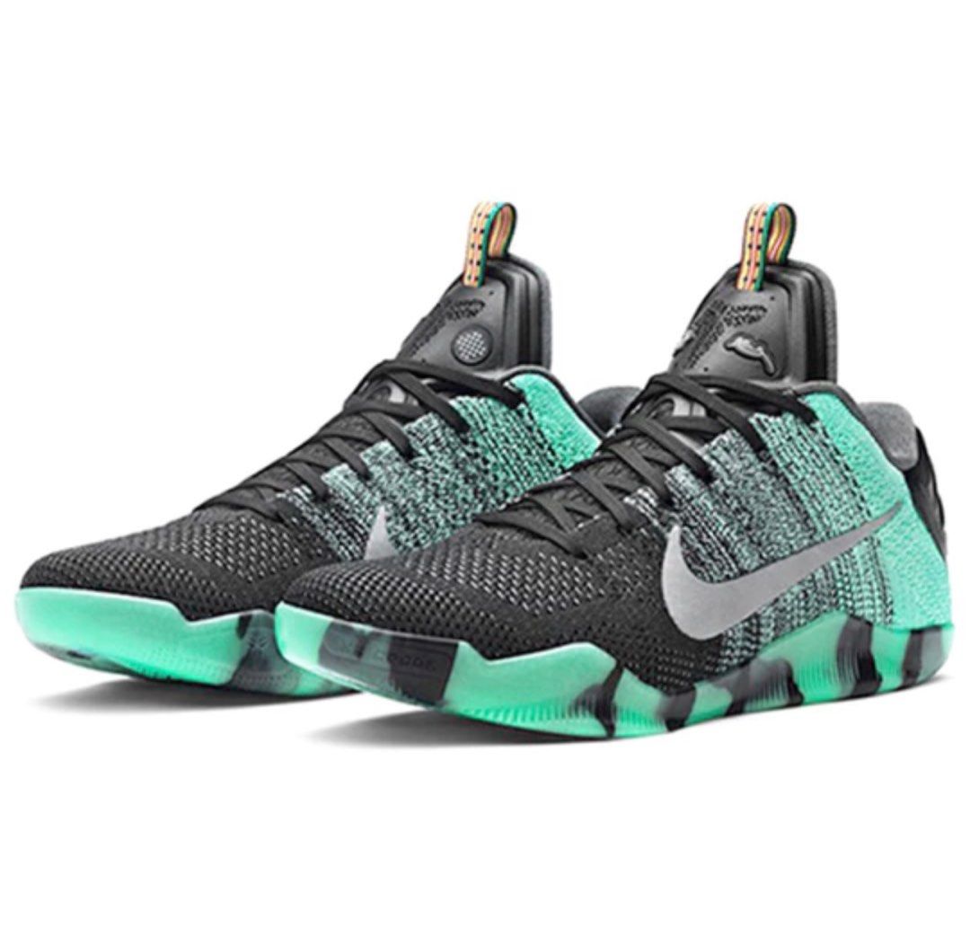 Kobe 11 elite green sales glow