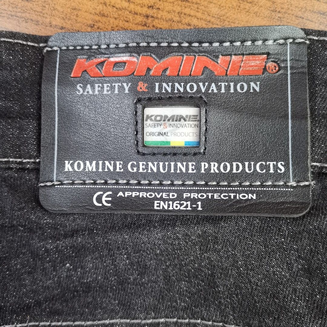 KOMINE motorcycle pant, Men's Fashion, Bottoms, Jeans on Carousell