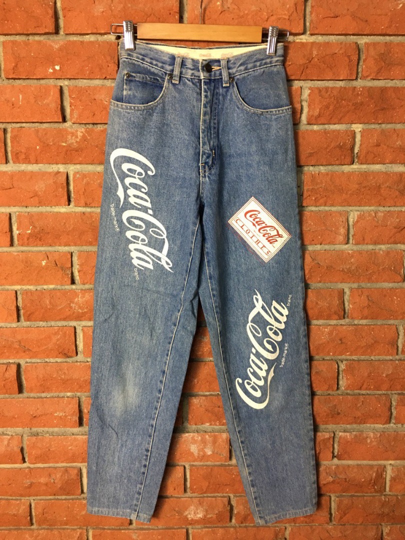 Vintage coca shop cola jeans