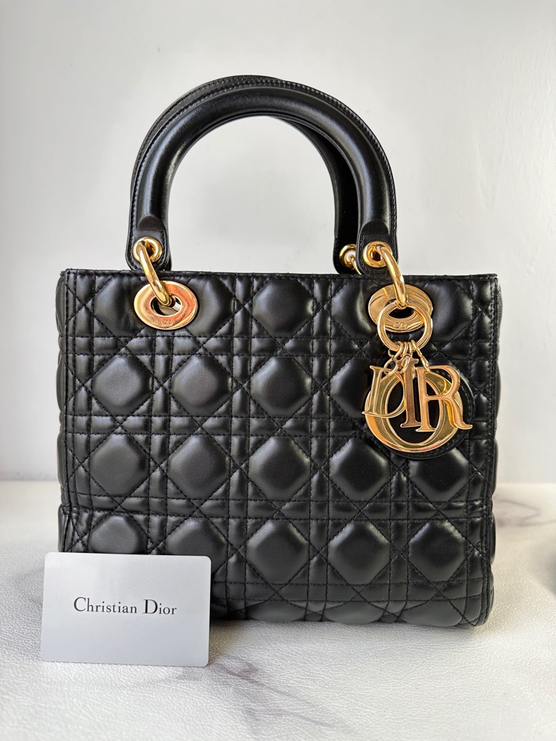 Lady Dior Medium Black 2019